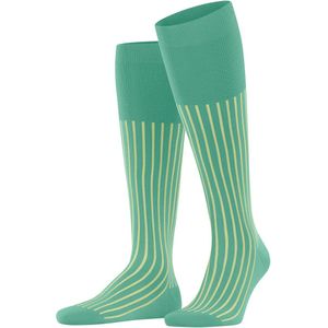 FALKE - Kniekousen Shadow - Turkoois Ocean Green - Katoen - 1 Paar