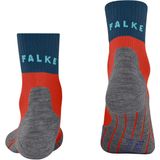 FALKE - TK2 Cool Short - Wandelsok - Peacock - Coolmax-vezels, Lyocell, Anatomisch Vormgegeven