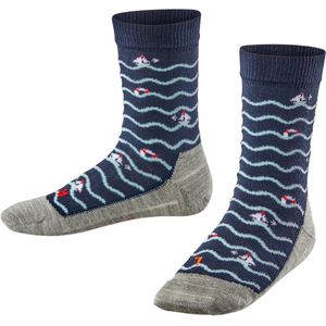 FALKE - Active Kinderkous - Blauw - Katoen