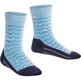 FALKE - Active Sailing Boats - Sokken - Blauw - Ademend Katoen