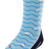 FALKE - Active Sailing Boats - Sokken - Blauw - Ademend Katoen
