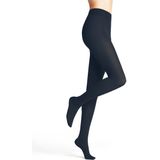 FALKE - Family - Panty - Blauw - Katoen, Maat 38-40