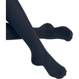 FALKE - Family - Panty - Blauw - Katoen, Maat 38-40