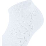 FALKE - Shiny W - Korte Sokken - Wit - 1 Paar - Lyocell