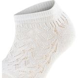 FALKE - Shiny W - Korte Sokken - Wit - 1 Paar - Lyocell