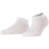 FALKE - Shiny W - Korte Sokken - Wit - 1 Paar - Lyocell