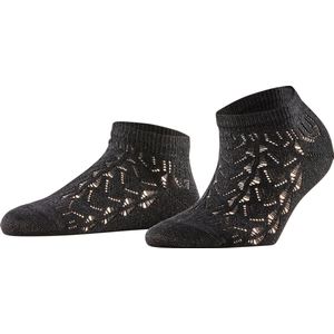 FALKE Shiny W - Damessokken - Effen - Zwart - Lyocell - 1 Paar