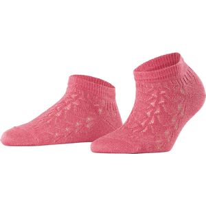FALKE Dames Korte sokken Shiny W Sn lyocell kort eenkleurig 1 paar, Roze Candy 8052 Trina Blaze, 39-42