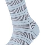 FALKE - Stripe Uniform - Sokken - Blauw - Katoen, Maat 39-42