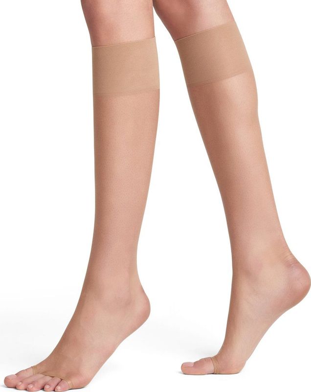FALKE - Shelina - Kniekousen - Beige - 12 DEN