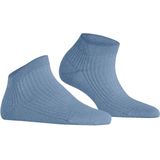 FALKE Shiny Rib W - Sport Sokken - Bleu Glacé - Viscose