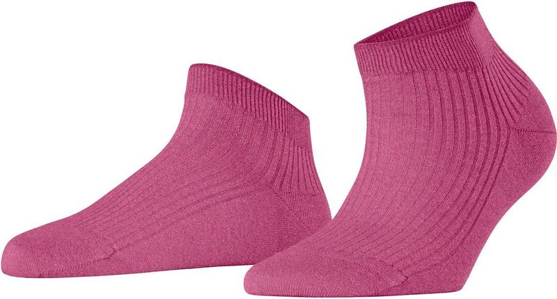 FALKE - Glinsterende Sneakersok - Ribstructuur - Viscosemix - Comfortabel