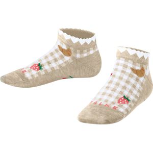 FALKE Uniseks sportsokken voor kinderen, beige (zandmix 4650), 31-34, Beige Sand Melange 4650