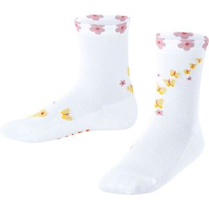 Pantykousjes - Kindersokken - Meerkleurig - Katoen - Met Vlinders en Madeliefjes