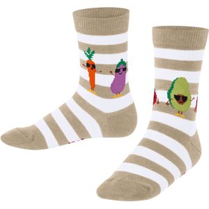 FALKE - Kinderkous - Groen - Katoen - EAT YOUR GREENS Ontwerp