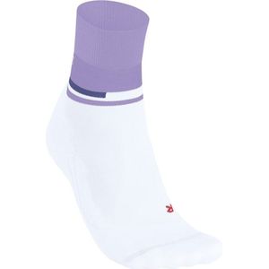 FALKE - RU Compression - Compressiekousen - Wit & Paars - Antibacterieel, 3-laags Constructie