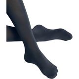 FALKE - Panty - Zwart - Katoen - Verstevigde Zonen