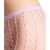 FALKE - Paradise Net W Ti - Transparante Panty - Roze - Naadloze Technologie
