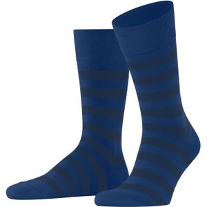 FALKE - Sensitive Mapped Line - Heren Sokken - Blauw Sapphire 6055 - Katoen - 1 Paar