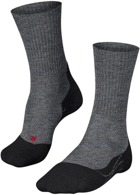 FALKE - TK2 Explore Wool - Wandelsokken - Grijs - 1 paar
