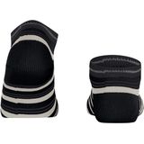 FALKE - Smart Stripe - Sneakersokken - Zwart - Katoen, Maat 35-38