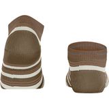 FALKE - Smart Stripe - Sneakersokken - Huidskleur - Katoen, Maat 39-42