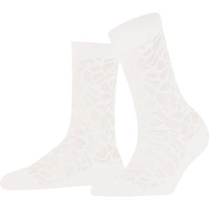 FALKE femme Creole chaussettes respirantes coton mi-mollet motif fantaisie 1 paire