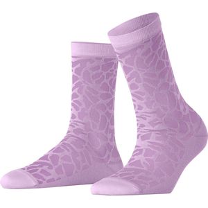 FALKE - Creole Gedessineerd - Katoen Sokken - Roze - Maat 37-38