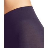 Damen Softmerino eenkleurig wol katoen legging dames wineberry - maat 8761