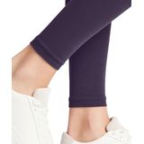 Damen Softmerino eenkleurig wol katoen legging dames wineberry - maat 8761
