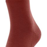FALKE - Run U So Coton - Huissokken - Rood Brick 8408 - Unisex - 1 Paar
