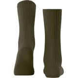 FALKE - Cosy Wool Boot W - Effen Damessokken - Zielony Artichoke - 1 stuk