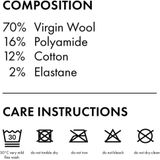 FALKE - Comfort Wool - Thermosokken - Paars - Uniseks-kind - 1 paar