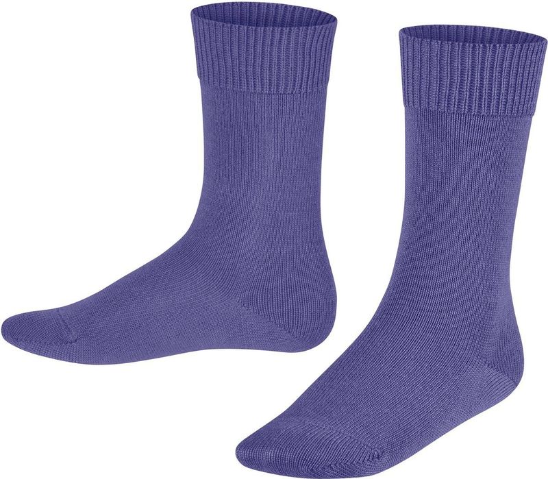 FALKE - Comfort Wool - Thermosokken - Paars - Uniseks-kind - 1 paar