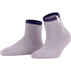 FALKE Cosy Plush gedessineerd wol alpaca sokken dames rood - maat 35-38