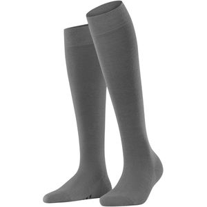 FALKE - Kniekousen - Grijs Flanell - Softmerino W - 1 paar