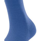 FALKE - Dames Kniekousen - Blauw Water 6550 - Softmerino W Kh Wol Katoen - 1 Paar