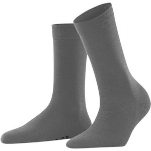 FALKE - Softmerino W So - Dames Sokken - Grijs Flanell - 1 Paar