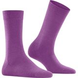 FALKE - Softmerino W - Dames Sokken - Rood Phlox - 1 Paar
