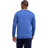 FALKE Basic New Merino Cardigan zacht elegante wol cardigan heren blauw - maat S