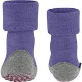 FALKE Uniseks-kind Panty Family K Ti katoen dun eenkleurig 1 paar, Paars Crocus 8305, 80-92