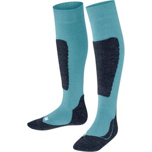 FALKE - Active Ski K - Skisokken - Blauw - 1 paar - Wol - Functioneel Materiaal