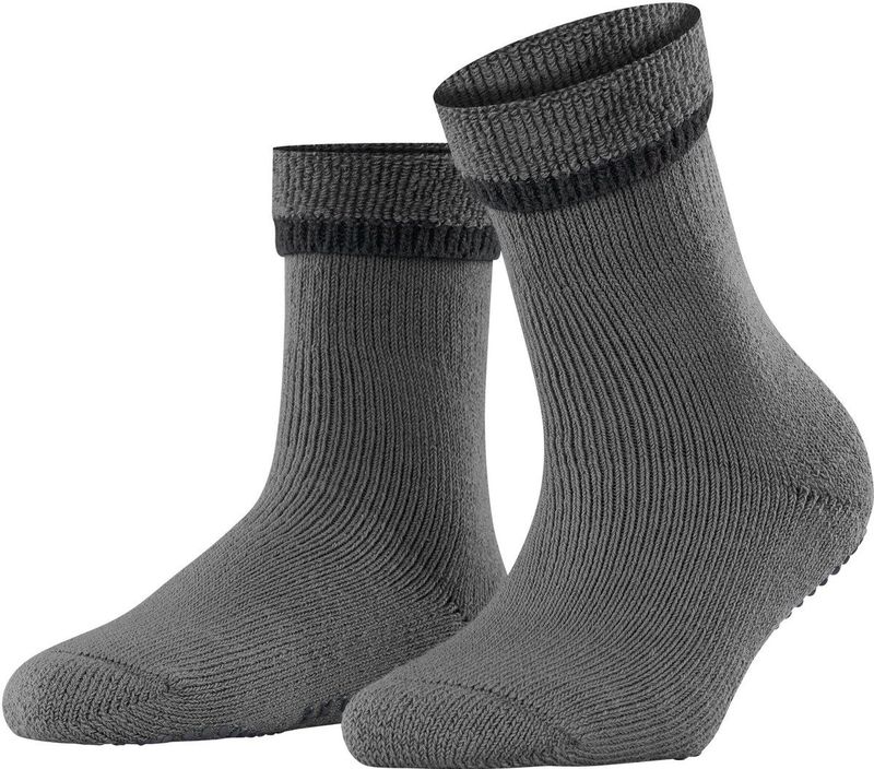 FALKE - Cuddle Pads - Huissokken - Grijs Flanell - 1 paar