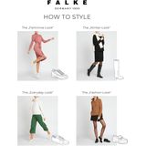 FALKE - Sensitive Berlin W - Sokken - Rood Wineberry - 1 paar