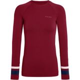 FALKE - Maximum Warm Round Neck - Functioneel Shirt - Merlot - Lange Mouwen