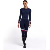 FALKE - Maximum Warm Long W - Thermobroek - Blauw - Functioneel Materiaal Sneldrogend