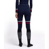 FALKE - Maximum Warm Long W - Thermobroek - Blauw - Functioneel Materiaal Sneldrogend