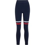 FALKE - Maximum Warm Long W - Thermobroek - Blauw - Functioneel Materiaal Sneldrogend