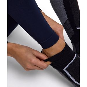 FALKE - Maximum Warm Long W - Thermobroek - Blauw - Functioneel Materiaal Sneldrogend