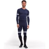 Falke - Maximum Warm - Functioneel Ondergoed - Space Blue - 3/4 Tights